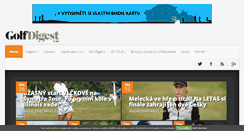 Desktop Screenshot of golfdigest.cz