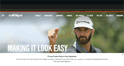 Desktop Screenshot of golfdigest.com